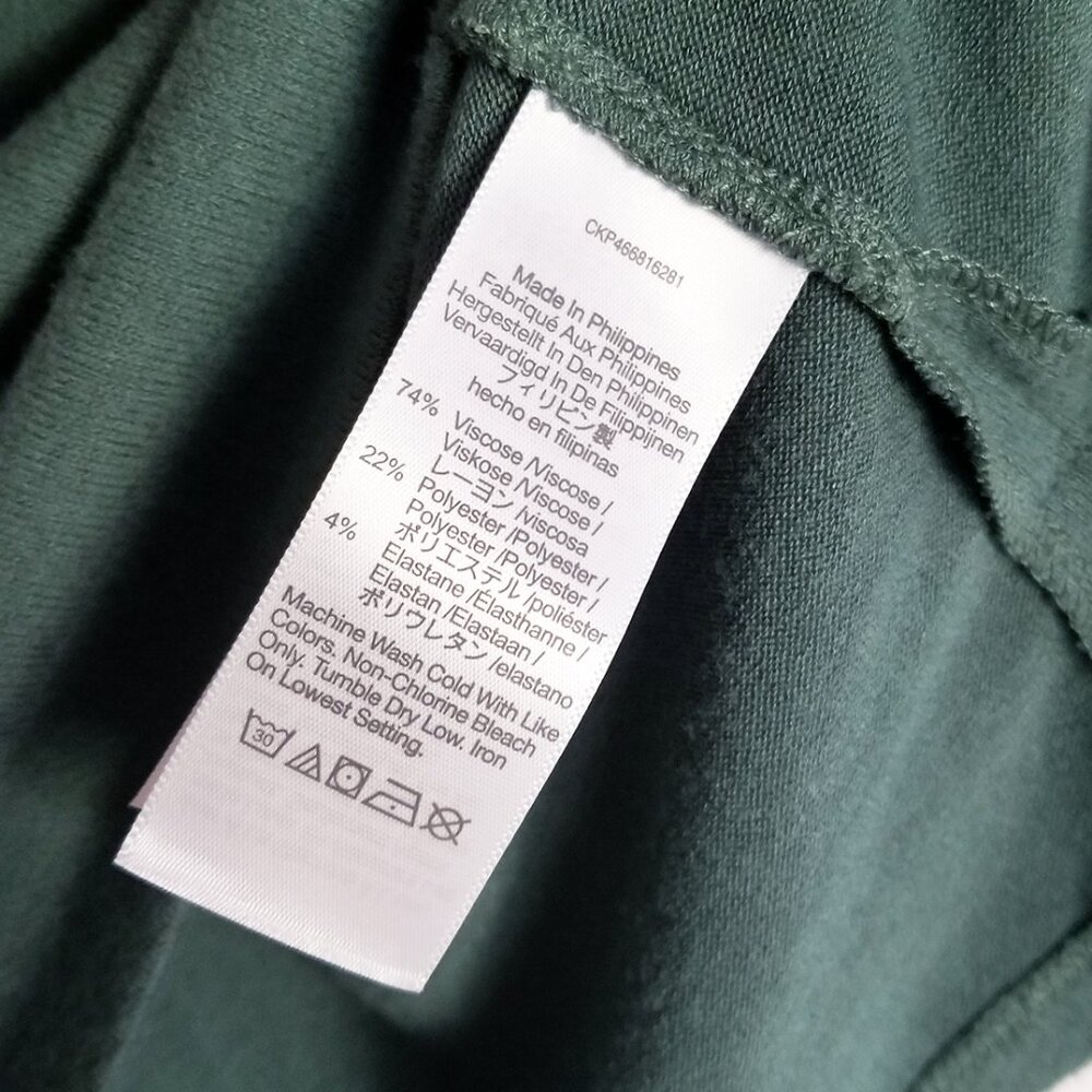 Madewell Dreamiest Knit Long-Sleeve Tee Size M Simply Sage Green Balloon Slv $68 - Picture 11 of 15